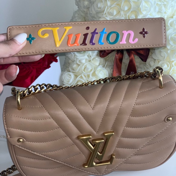 SOLD- Louis Vuitton New Wave Bag color hazelnut - Picture 4 of 7